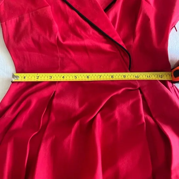 Rockabilly Deadly Dames x Micheline Pitt housewife pinup 50s midi deess XS - Picture 8 of 9